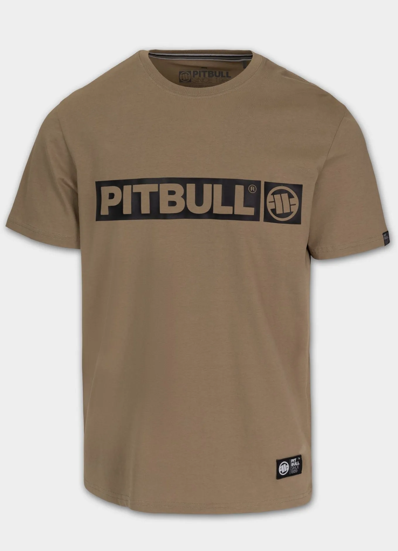 Men's T-Shirt HILLTOP - Dark sand