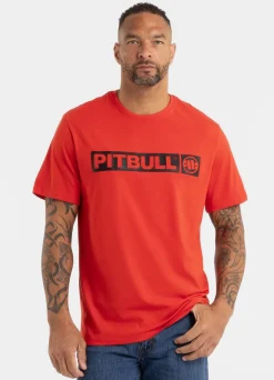 Men's T-Shirt HILLTOP - Flame red