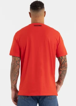 Men's T-Shirt HILLTOP - Flame red