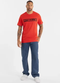 Men's T-Shirt HILLTOP - Flame red