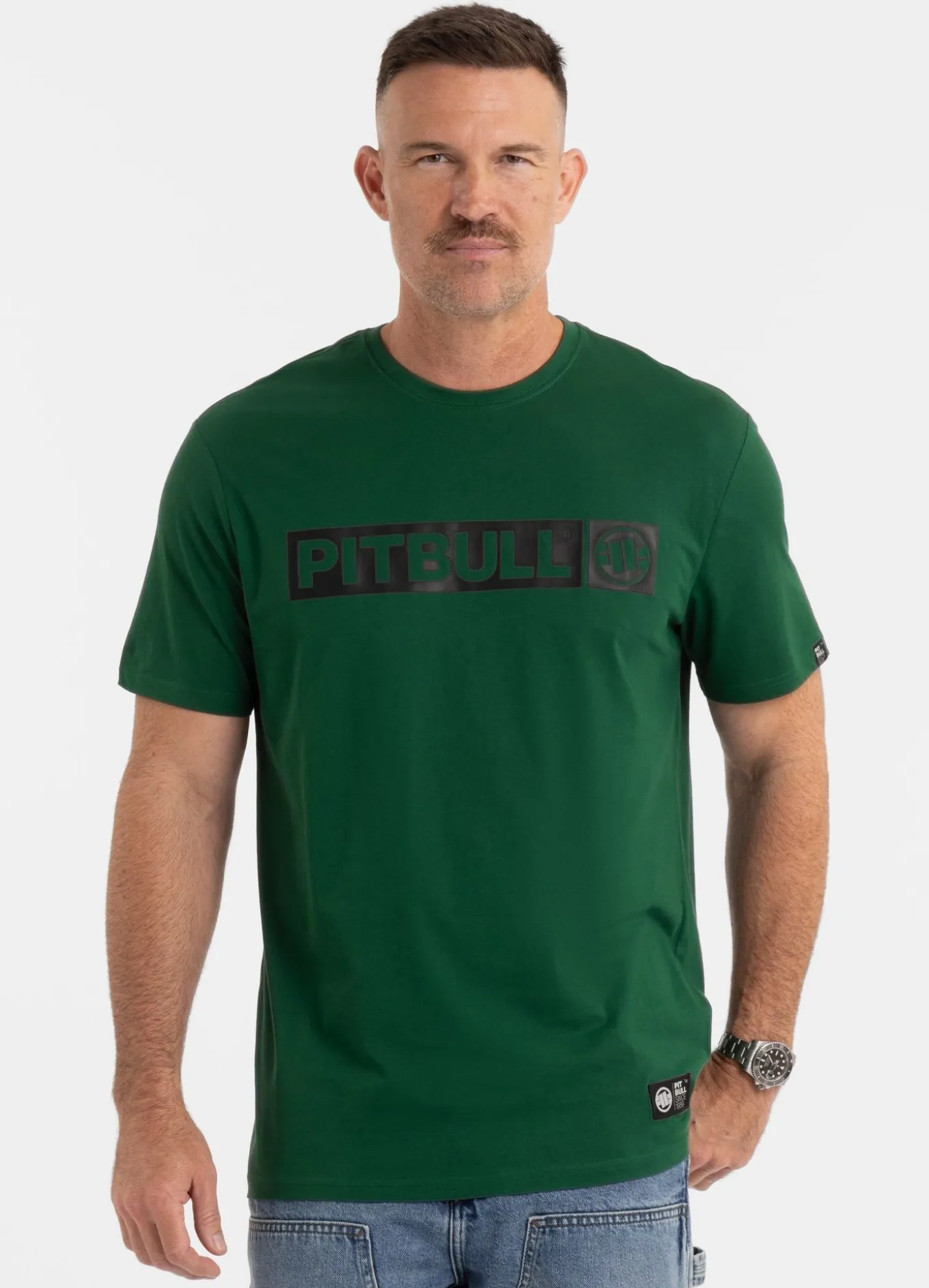 Men's T-Shirt HILLTOP - Leaf green