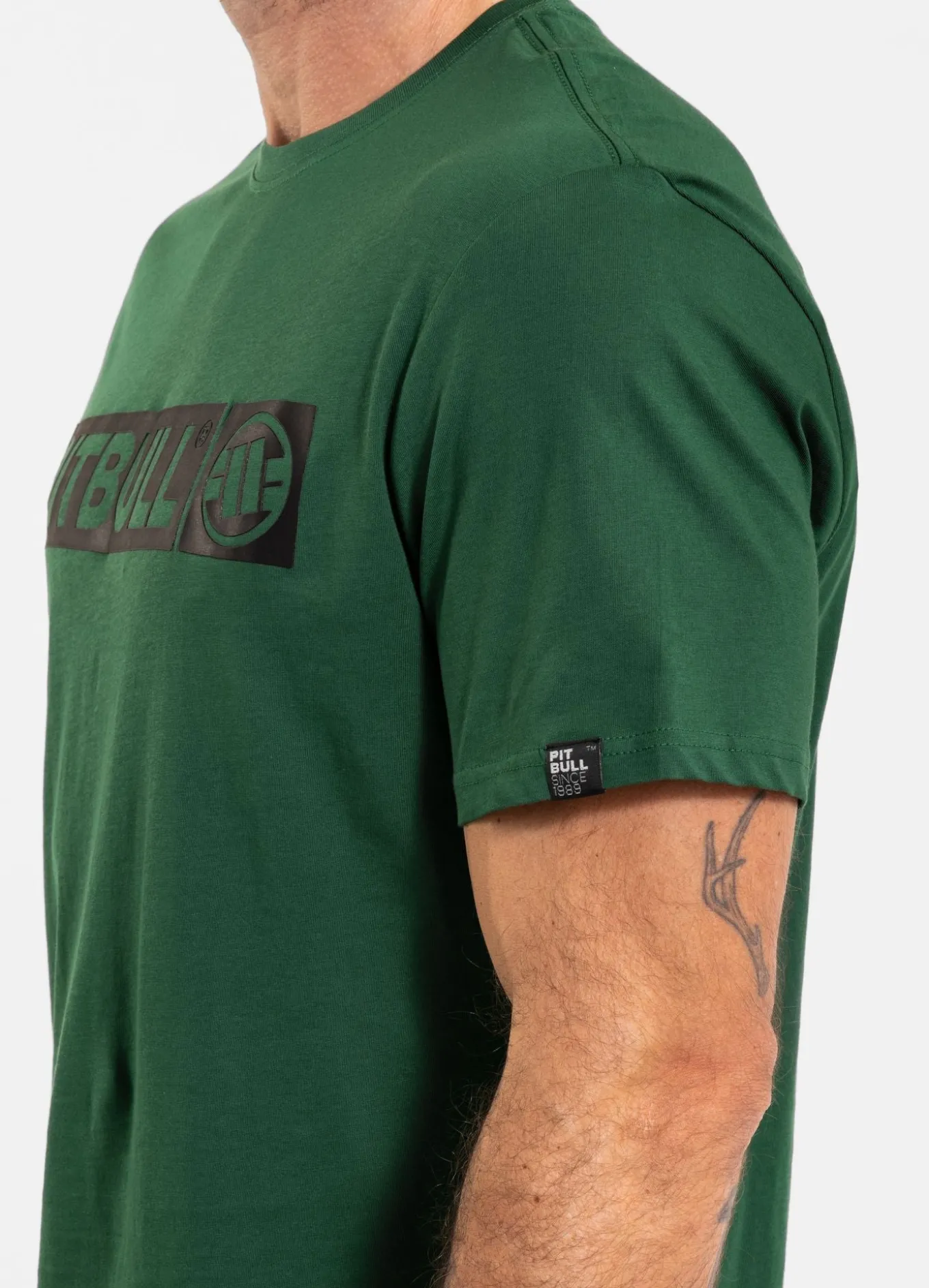 Men's T-Shirt HILLTOP - Leaf green