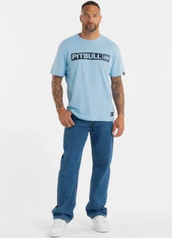 Men's T-Shirt HILLTOP - Light blue