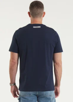 Men's T-Shirt HILLTOP - Navy