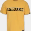 Men's T-Shirt HILLTOP - Pale Yellow