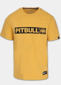 Men's T-Shirt HILLTOP - Pale Yellow