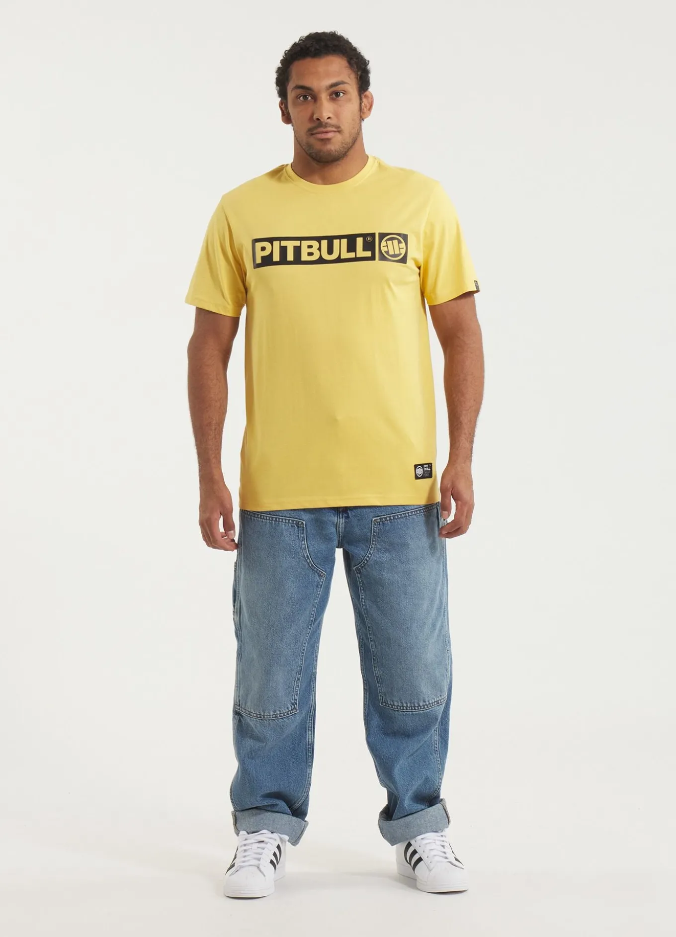 Men's T-Shirt HILLTOP - Pale Yellow