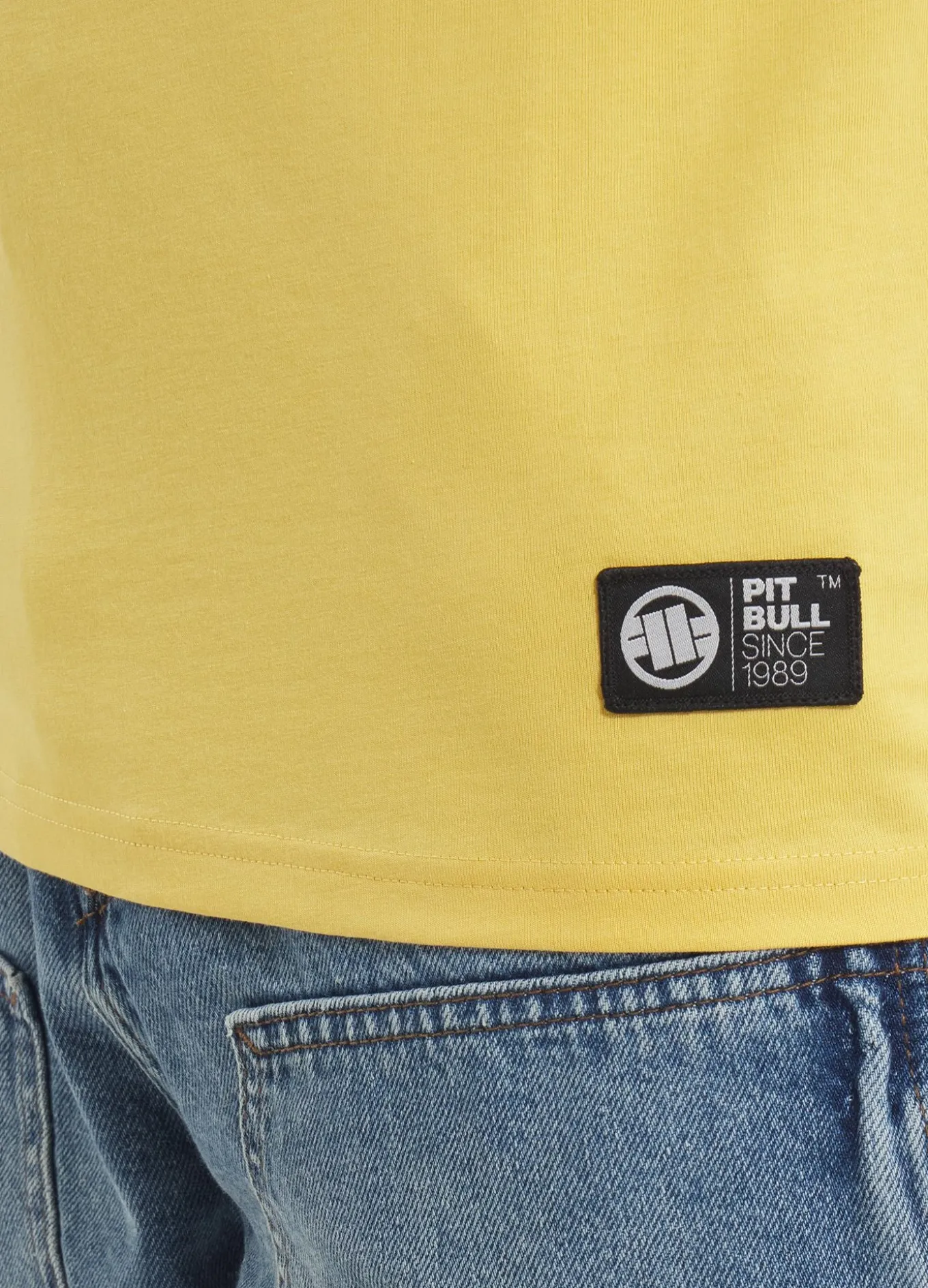Men's T-Shirt HILLTOP - Pale Yellow