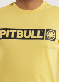Men's T-Shirt HILLTOP - Pale Yellow