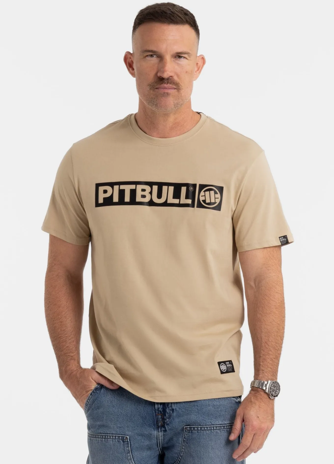 Men's T-Shirt HILLTOP - Sand