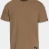 Men's T-Shirt NO LOGO - Coyote brown