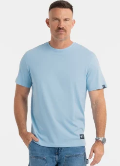 Men's T-Shirt NO LOGO - Light blue