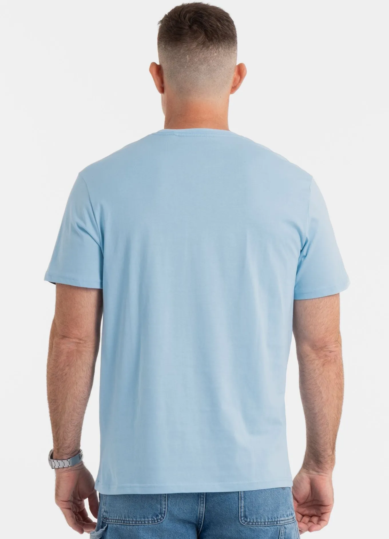 Men's T-Shirt NO LOGO - Light blue