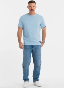 Men's T-Shirt NO LOGO - Light blue