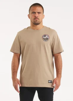 Men's T-Shirt OCEANSIDE - Dark sand