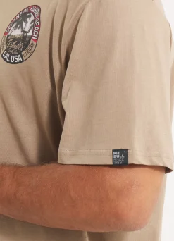 Men's T-Shirt OCEANSIDE - Dark sand