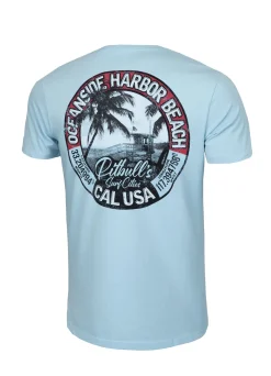 Men's T-Shirt OCEANSIDE - Light blue