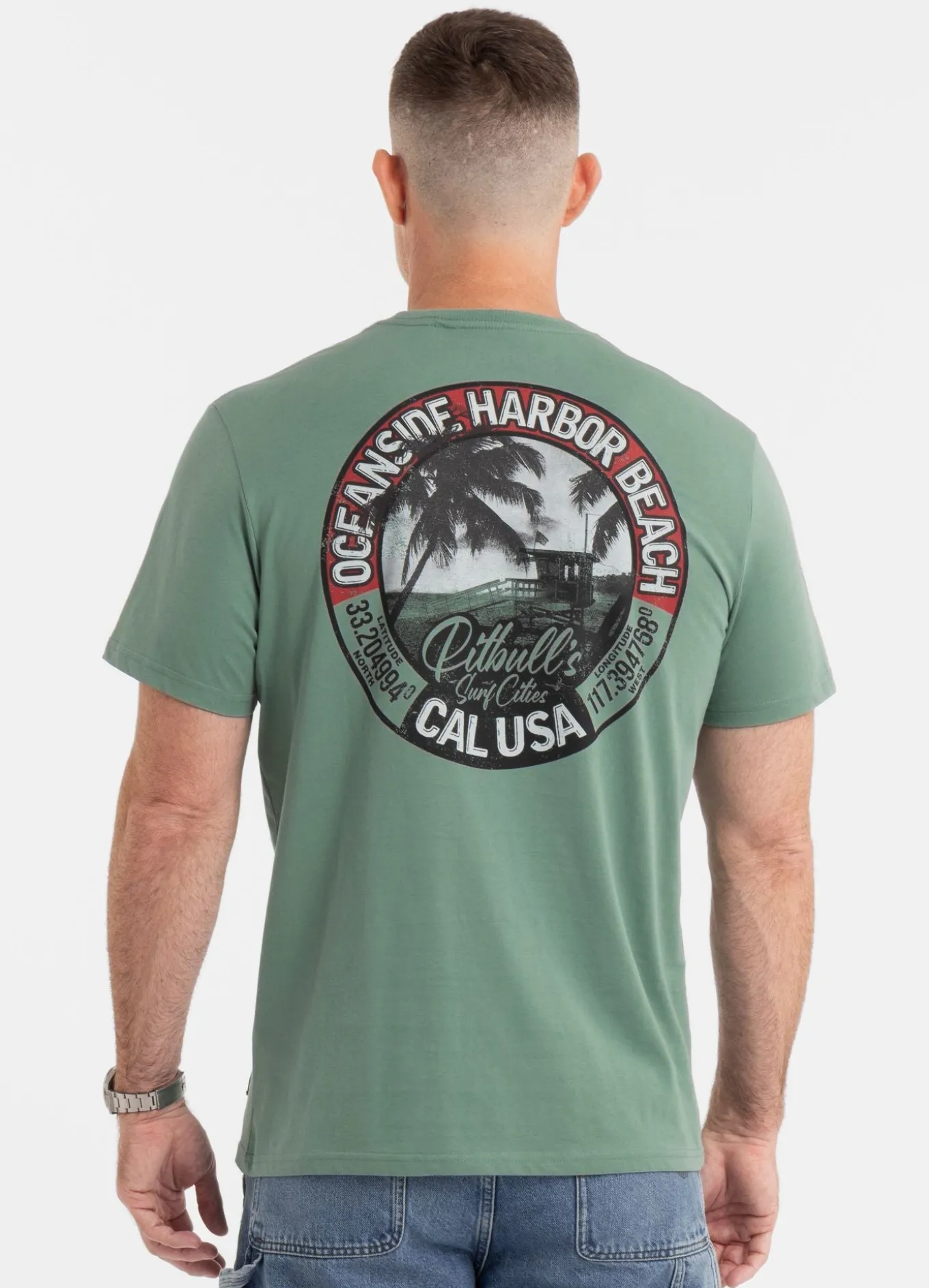 Men's T-Shirt OCEANSIDE - Mint