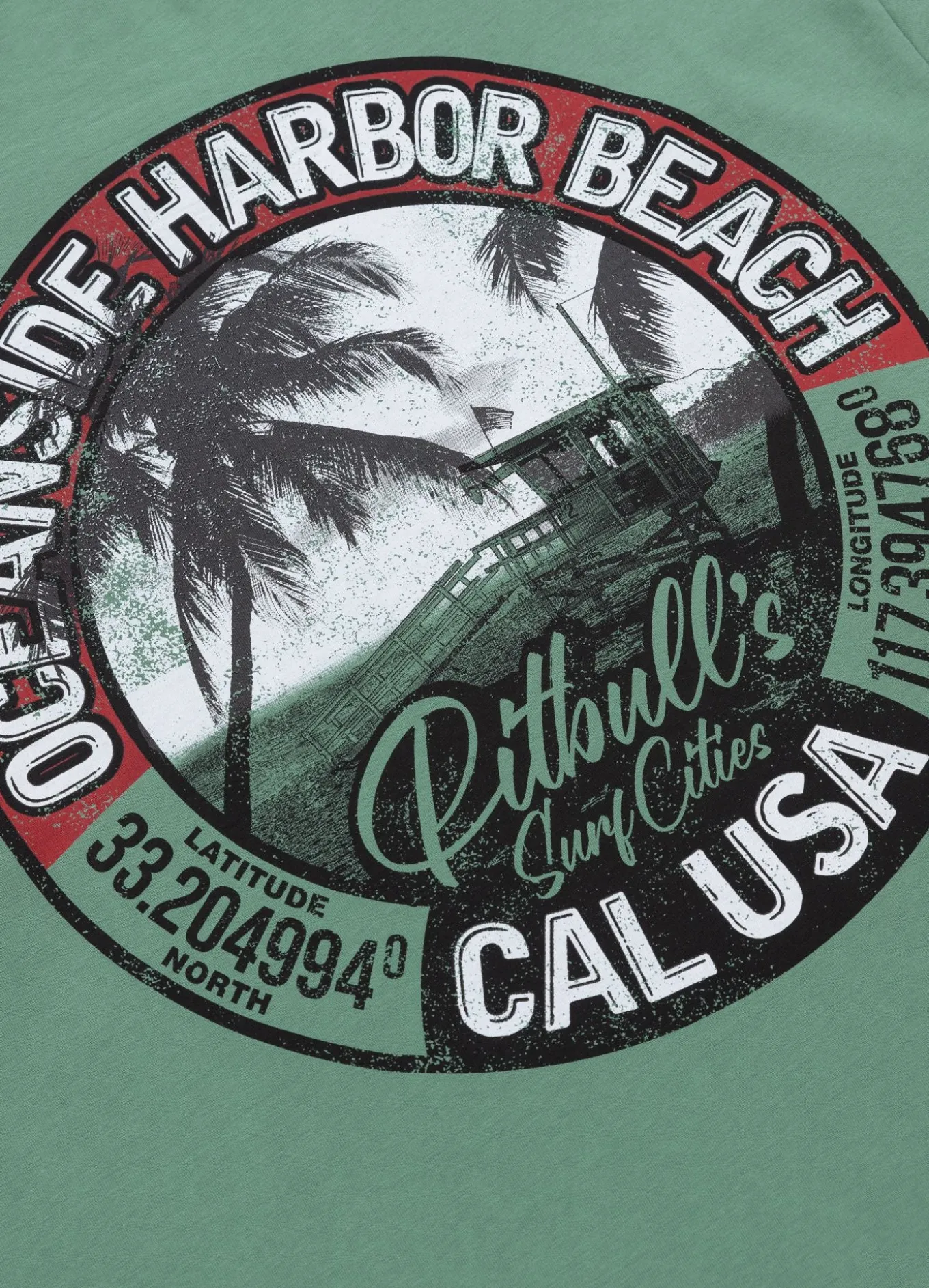 Men's T-Shirt OCEANSIDE - Mint