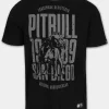 Men's T-Shirt SAN DIEGO DOG - Black/Gray