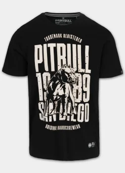 Men's T-Shirt SAN DIEGO DOG - Black