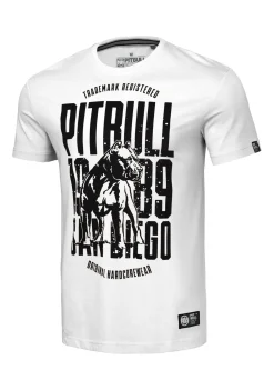 Men's T-Shirt SAN DIEGO DOG - White