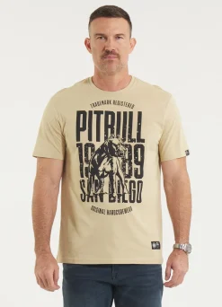 Men's T-Shirt SAN DIEGO DOG - Sand