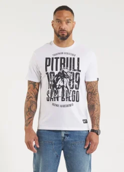 Men's T-Shirt SAN DIEGO DOG - White