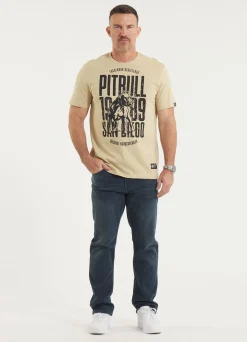 Men's T-Shirt SAN DIEGO DOG - Sand