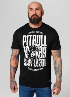 Men's T-Shirt SAN DIEGO DOG - Black
