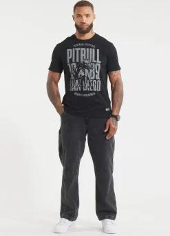 Men's T-Shirt SAN DIEGO DOG - Black/Gray