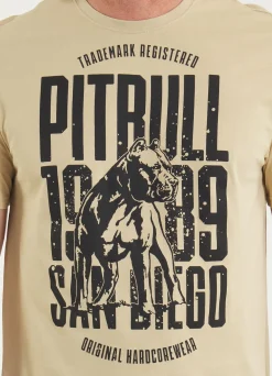 Men's T-Shirt SAN DIEGO DOG - Sand