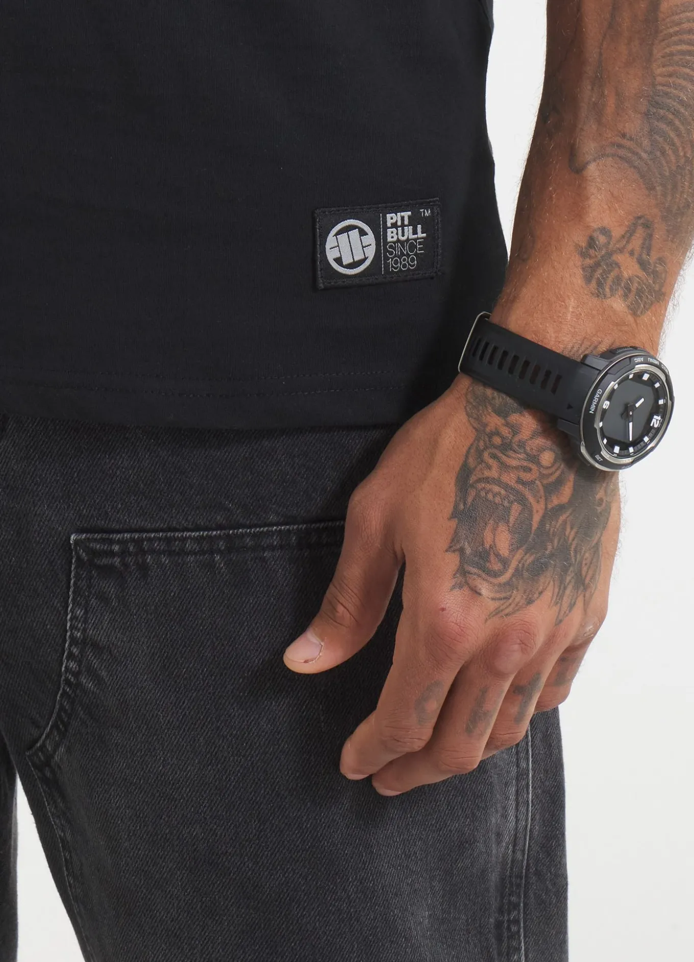 Men's T-Shirt SAN DIEGO DOG - Black/Gray