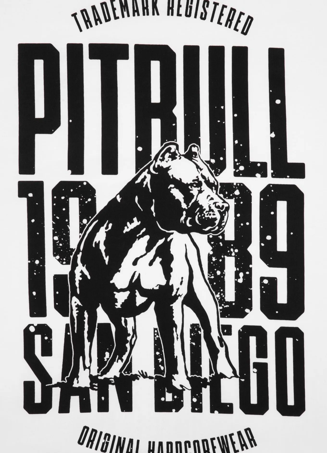 Men's T-Shirt SAN DIEGO DOG - White