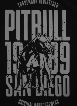 Men's T-Shirt SAN DIEGO DOG - Black/Gray
