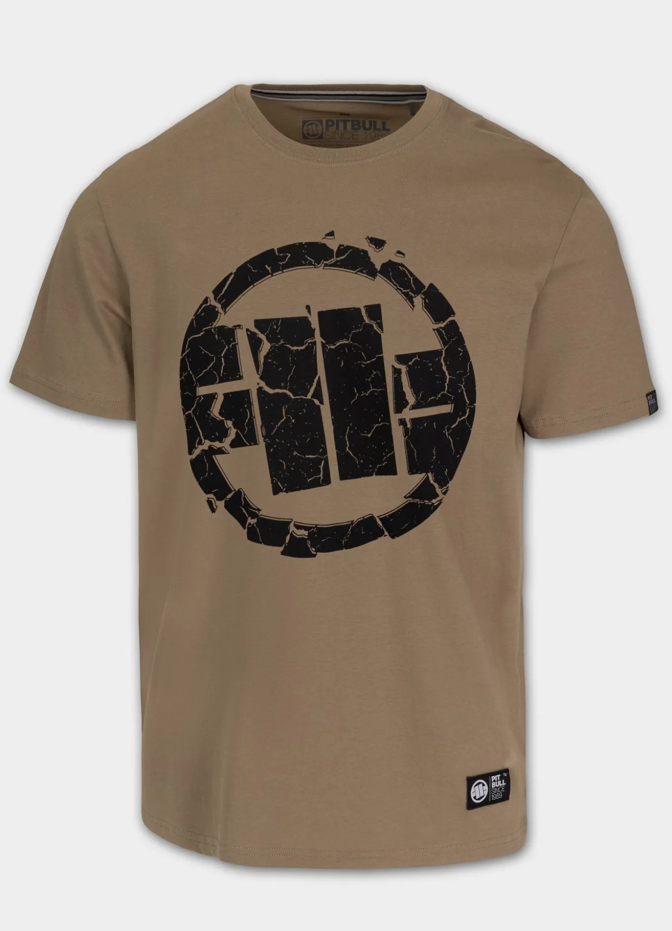 Men's T-Shirt SCRATCH - Dark sand
