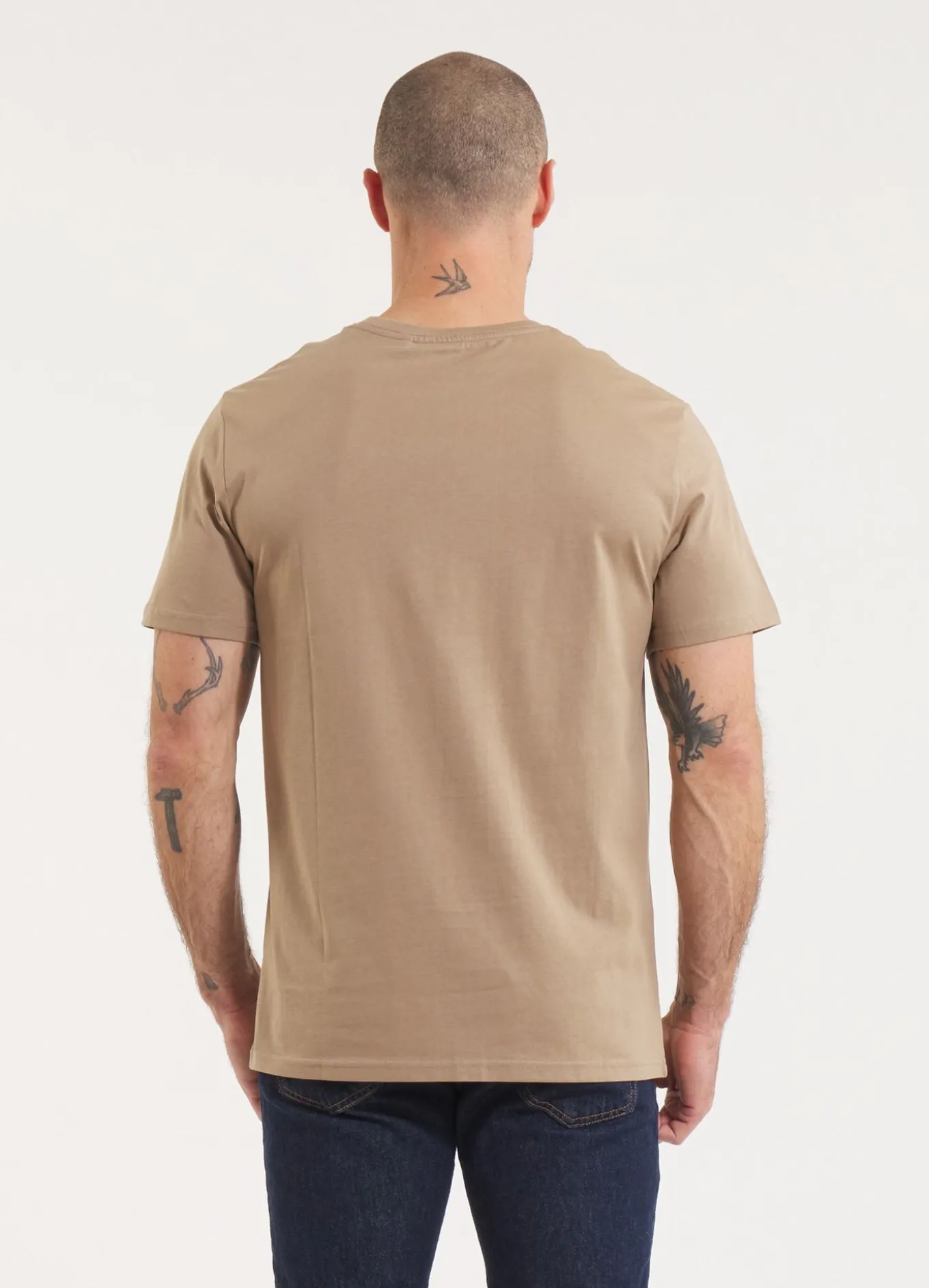 Men's T-Shirt SCRATCH - Dark sand