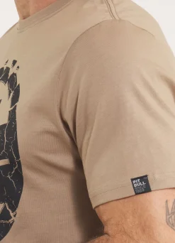 Men's T-Shirt SCRATCH - Dark sand