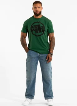 Men's T-Shirt SCRATCH - Leaf green
