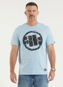 Men's T-Shirt SCRATCH - Light blue