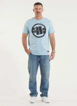 Men's T-Shirt SCRATCH - Light blue