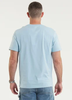 Men's T-Shirt SCRATCH - Light blue