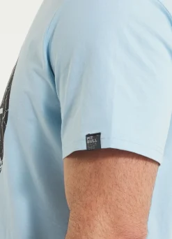 Men's T-Shirt SCRATCH - Light blue