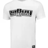 Men's T-Shirt Slim Fit Classic Boxing - White