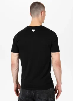 Men's T-Shirt Slim Fit Classic Boxing - Black