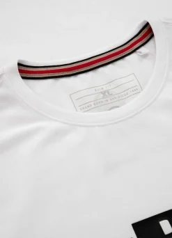 Men's T-Shirt Slim Fit Classic Boxing - White