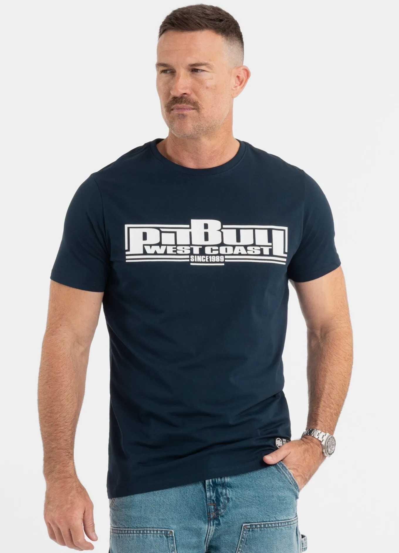 Men's T-Shirt Slim Fit Classic Boxing