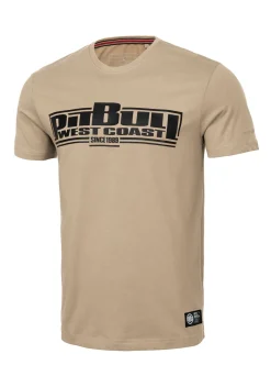 Men's T-Shirt Slim Fit Classic Boxing - Sand