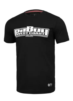 Men's T-Shirt Slim Fit Classic Boxing - Black