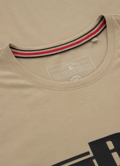 Men's T-Shirt Slim Fit Classic Boxing - Sand